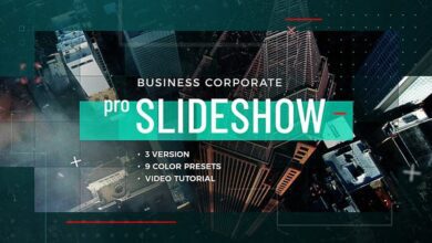 عرض شرائح مميز Videohive - Business Corporate Slideshow - 33923086