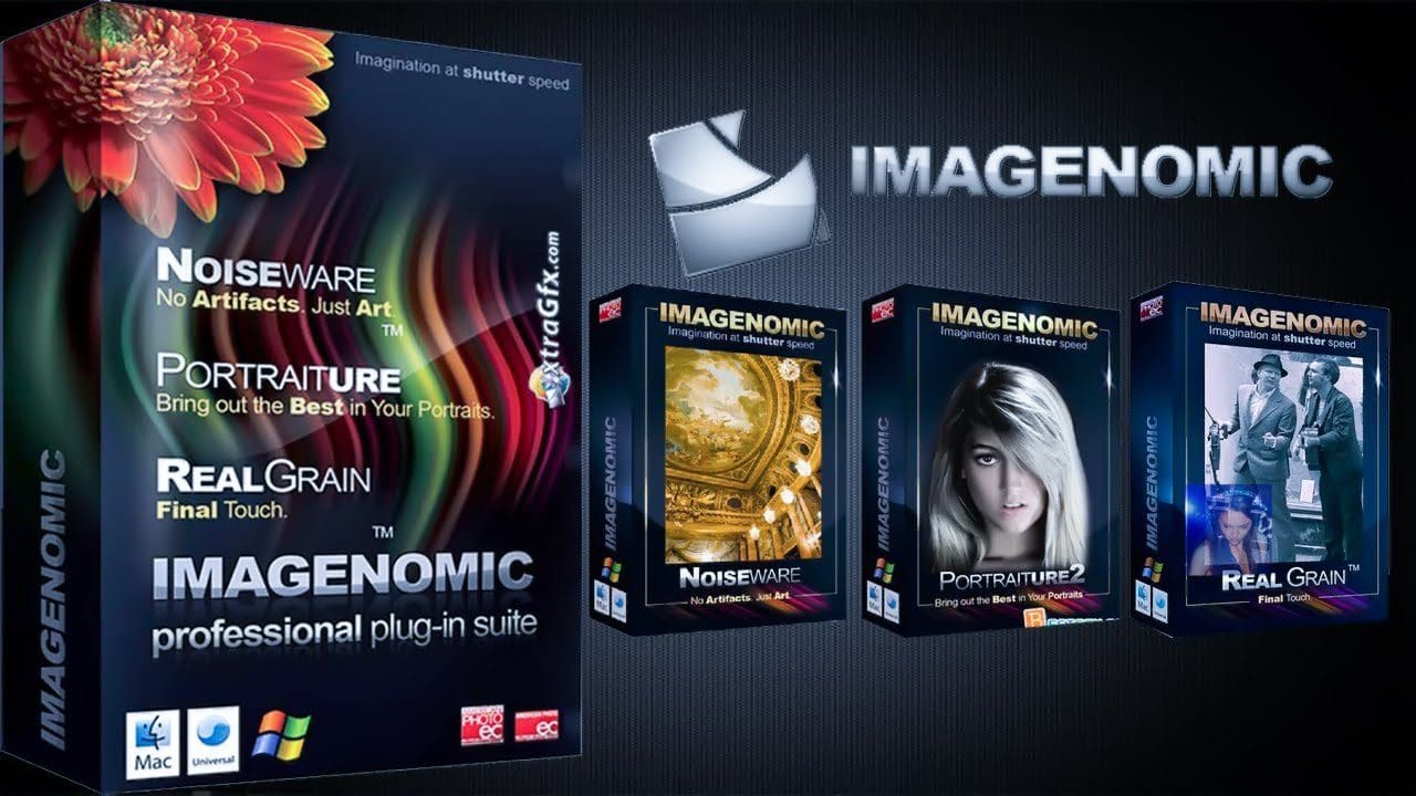 اصدار جديد حزمة لوحات الفوتوشوب من Imagenomic كاملة Imagenomic Professional Plugin Suite Build 1736