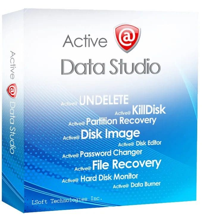 جميع أدوات الإدارة في حزمة واحدة Active Data Studio v18.0.0 64 Bit + WinPE