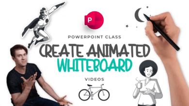 Skillshare-Create Animated Whiteboard Videos in PowerPoint