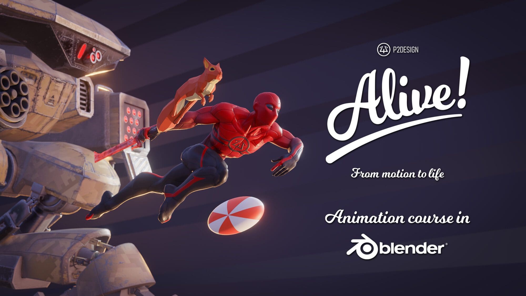 Alive! Animation course in Blender - Chapter 9