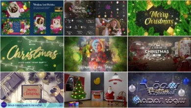 VideoHivePack Christmas تجميعة قوالب Christmas اعياد