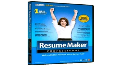 تصميم سيرة ذلتية احترافية ResumeMaker Professional Deluxe v20.2.0.4038