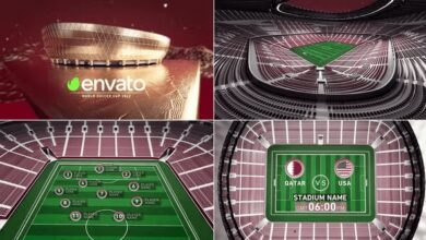 Videohive - World Soccer Qatar 2022 Lusail Stadium 40691674