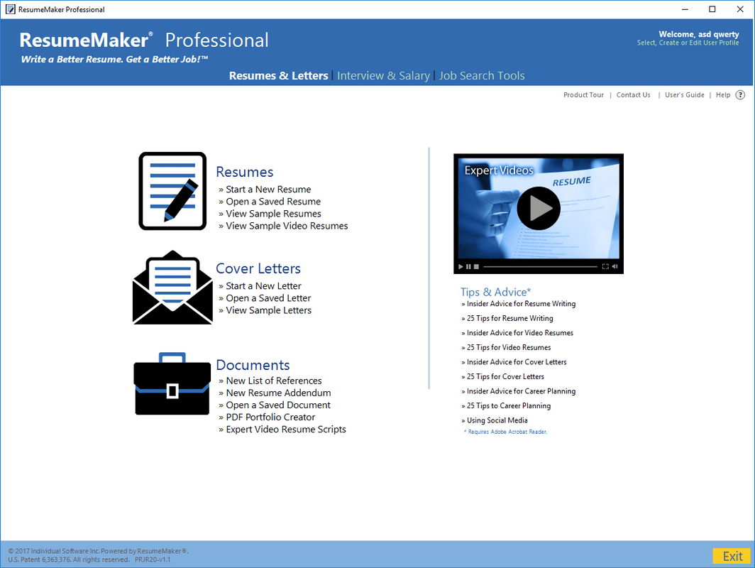 تصميم سيرة ذلتية احترافية ResumeMaker Professional Deluxe v20.2.0.4038