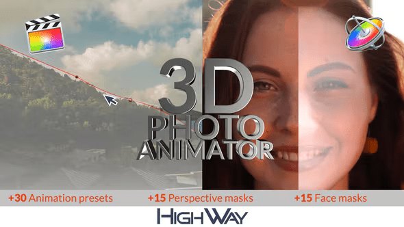 Videohive - 3D Photo Animator 43829 - Project For Final Cut & Apple Motion